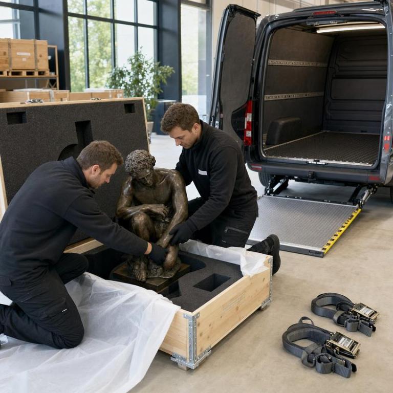 Transport d'œuvres d'art à Goussainville, comment garantir leur sécurité ?